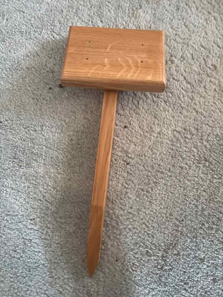 Photo of free Wooden memorial stake (Allington ME16) #1