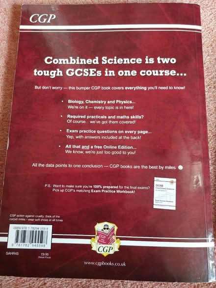Photo of free Gcse aqa combined science revision (Worcester Park KT4) #2