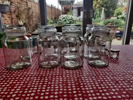 Photo of free Glass storage jars (Winchmore Hill N21) #1