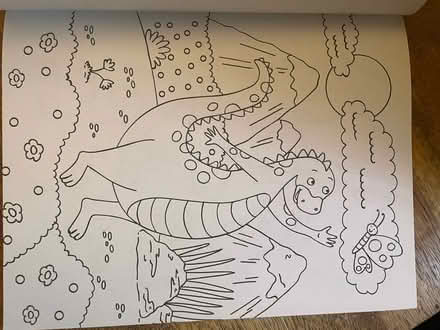 Photo of free Dinosaur Colouring book (Wolvercote OX2) #2