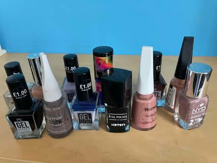 Photo of free Part used nail varnishes (DA1 west Dartford) #1