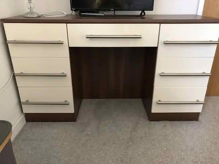 Photo of free Dressing table/office desk. Very good quality (Wortham IP22) #1