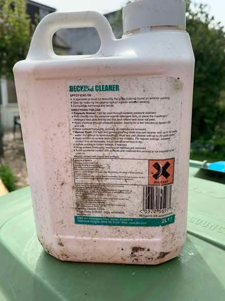 Photo of free Decking cleaner (DE56) #2