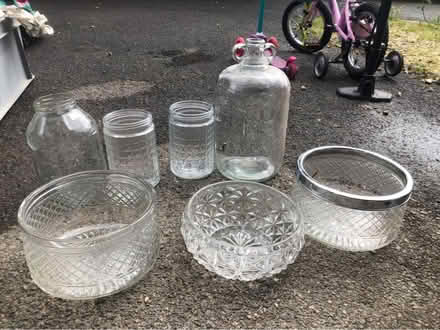Photo of free Textured glass items (Peachcroft OX14) #2
