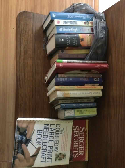 Photo of free 17 books (off of Saint Joe center) #1