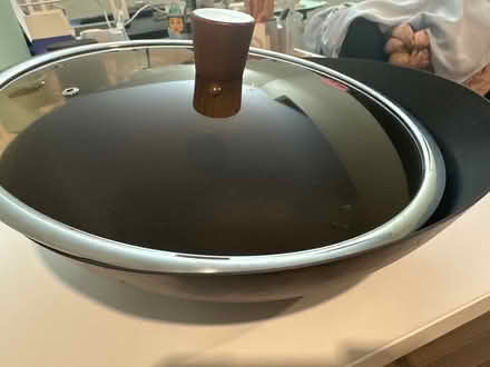Photo of free Iron Wok 12” with Iron Spatula (Princeton) #2