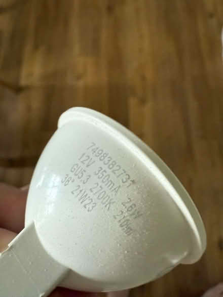 Photo of free 9 x 12v spot light bulbs (Crookes S10) #2