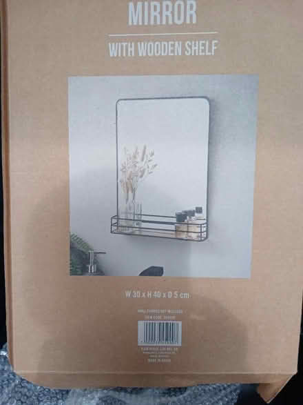 Photo of free Bathroom mirror (Sawbridgeworth CM21 9ES) #1