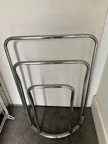 Photo of free chrome towel rail, some rust damage (Highbury Barn N5) #1