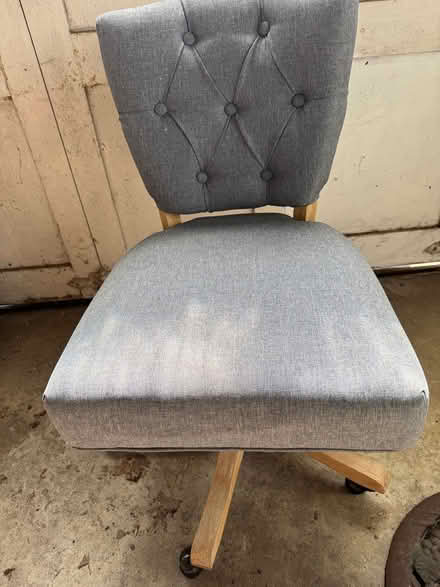 Photo of free Office swivel chair grey not used (Bromley) #1