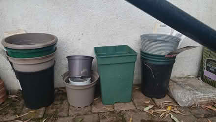 Photo of free Variety of plastic plant pots (Fulham Palace Rd SW6) #1