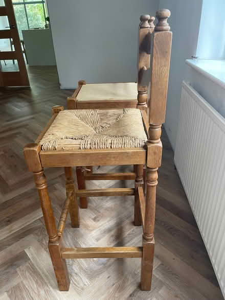 Photo of free Solid Oak Countertop/bar stools (Penn HP10) #2