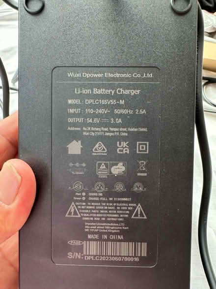 Photo of free Elec bike charger (Se6 2ha) #3
