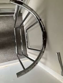 Photo of free chrome towel rail, some rust damage (Highbury Barn N5) #3