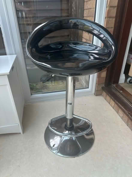 Photo of free Black Bar Stool (kingston KT2) #1