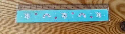 Photo of free Ruler with unicorns (W3) #1