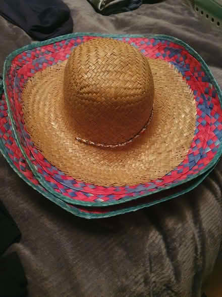 Photo of free Two Sombrero straw hats (Battle RG30) #1