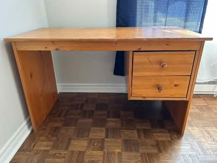 Photo of free Wooden Desk with 2 Drawers (Nepean, Centrepointe) #1