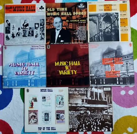 Photo of free 8 Music Hall vinyl LPs (Tufnell Park N7) #1
