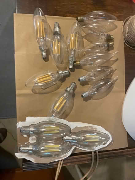 Photo of free Misc. candelabra base bulbs (West Chester (Pisgah)) #1