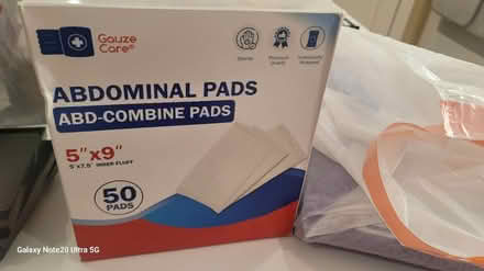 Photo of free Abdominal pads for wound care (Kensington) #1