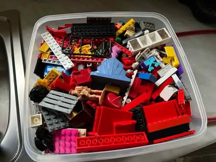 Photo of free Box of kids building blocks (Pitsea SS13) #1