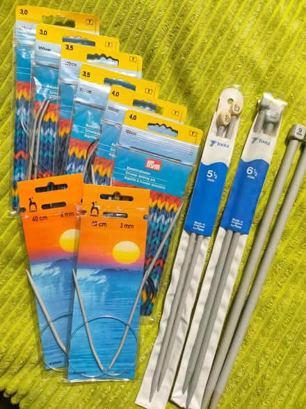 Photo of free Knitting Needles - straight & circular (Surrey Heath GU24) #1