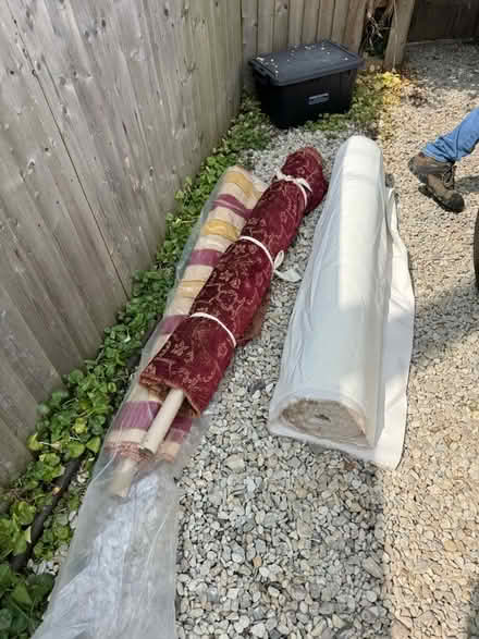 Photo of free Lampshades and fabric (Sherston SN16) #2