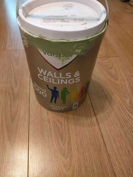 Photo of free Cobblestone Moss green paint (2.5 L (Llanberis LL55) #1