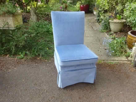 Photo of free Pale Blue Fabric Chair. (Royal Wootton Bassett SN4) #4