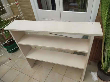 Photo of free Painted wooden bookcase/shelf unit (Stanford in the Vale SN7) #2