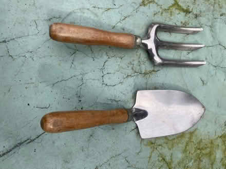 Photo of free Garden hand fork & trowel (Harrogate HG1) #1