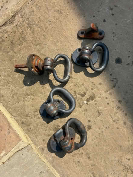 Photo of free Iron gate handles - 4 (Hook SO31) #1