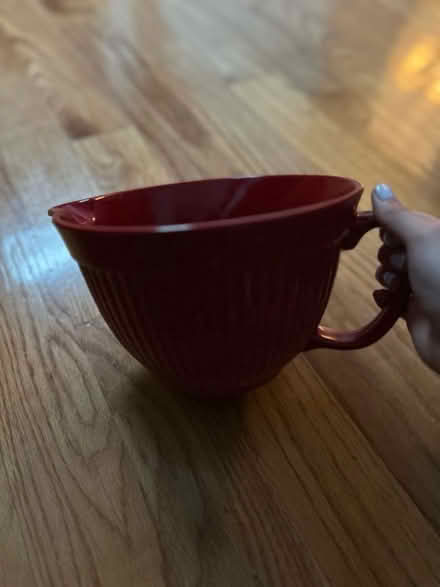 Photo of free Red Mixing Bowl & Colander (Chelsea) #1