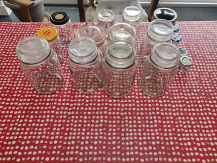Photo of free Glass storage jars (Winchmore Hill N21) #2