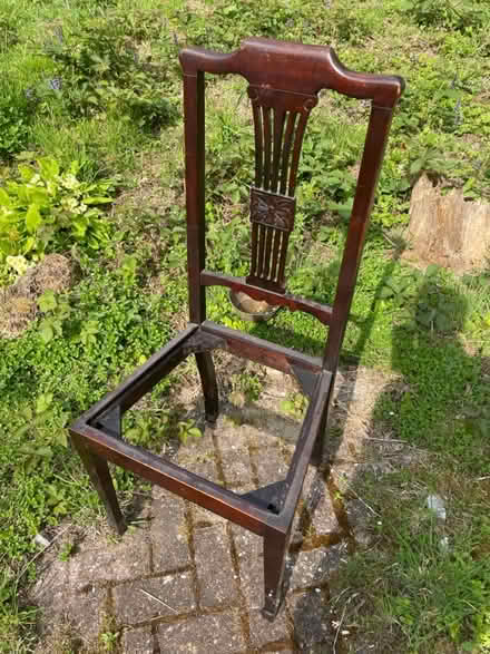 Photo of free Old Dining Chair - Edwardian? (Matfield) #3