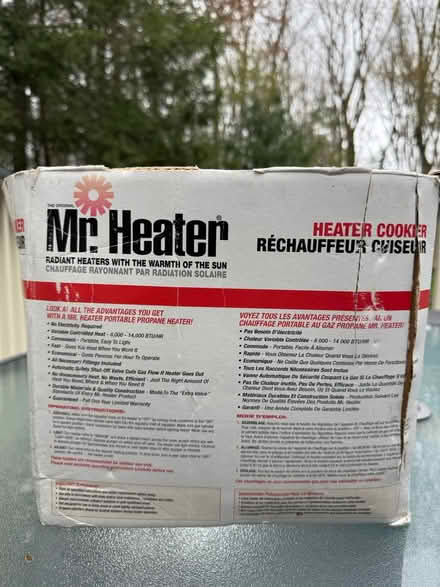 Photo of free Outdoor Propane Space Heater (Chelmsford) #3