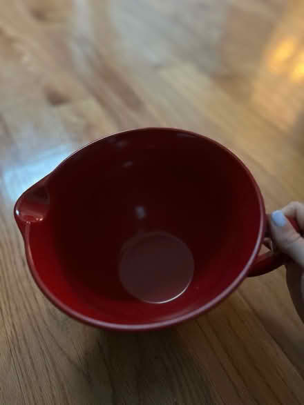 Photo of free Red Mixing Bowl & Colander (Chelsea) #2