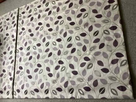 Photo of free 3 x Lilac patterned Roman blinds (Bidborough TN4) #1