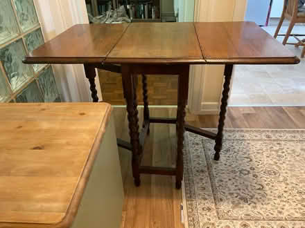 Photo of free Small vintage gate-leg table. oak (Rodwell DT4) #2