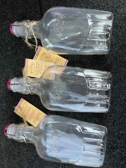 Photo of free 3x Kilner 250ml glass bottles. New with tags (Sunbury-on-Thames TW16) #1