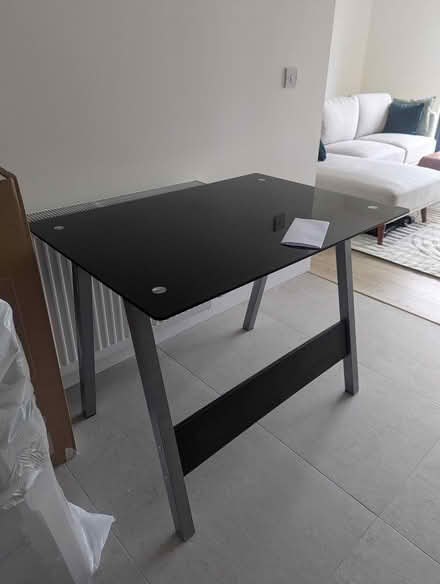 Photo of free Glass Desk (Kilmakilloge, Gorey) #1