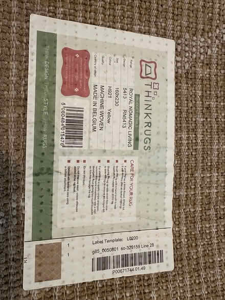 Photo of free Large Rug (CT14) #3