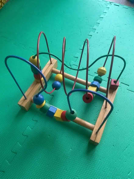 Photo of free IKEA Wooden Beads Maze Rollercoaste (SM5) #1