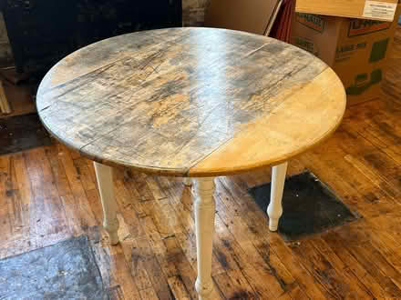 Photo of free Tables, plastic storage, trunk (New Center East Grand blvd Det) #1