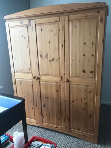 Photo of free Large Pine Wardrobe (Wingerworth S42) #3