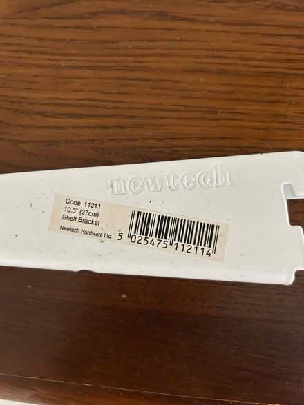 Photo of free Newtech Shelf brackets (Silsden BD20) #2