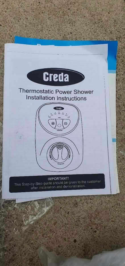 Photo of free Creda power shower (GU21) #2