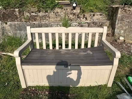 Photo of free Keter garden storage bench (Burham Rochester) #1