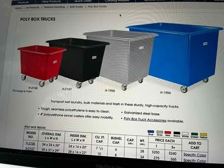 Photo of free Storage containers + 1 box truck (San Mateo Knolls (El Camino)) #2